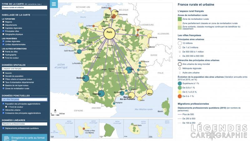 « La carte à la carte », un outil pour concevoir sa propre carte thématique