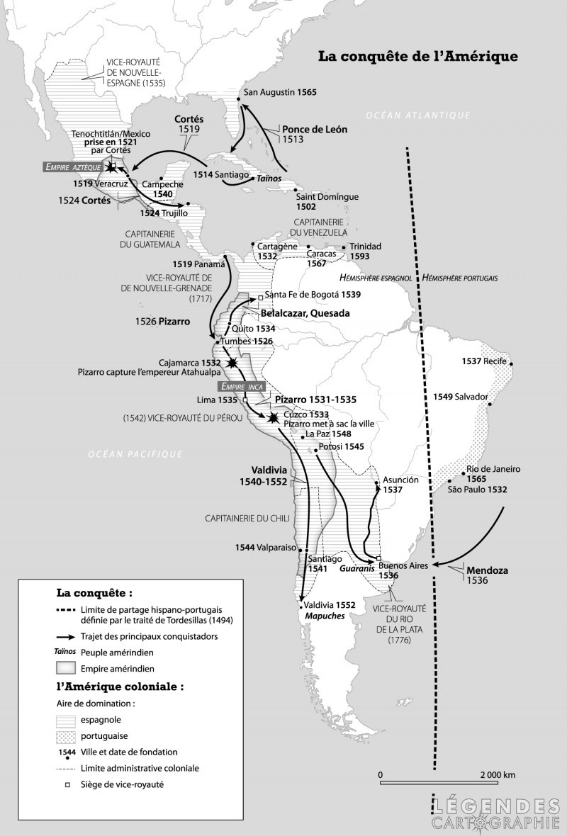 La conquête des Amériques