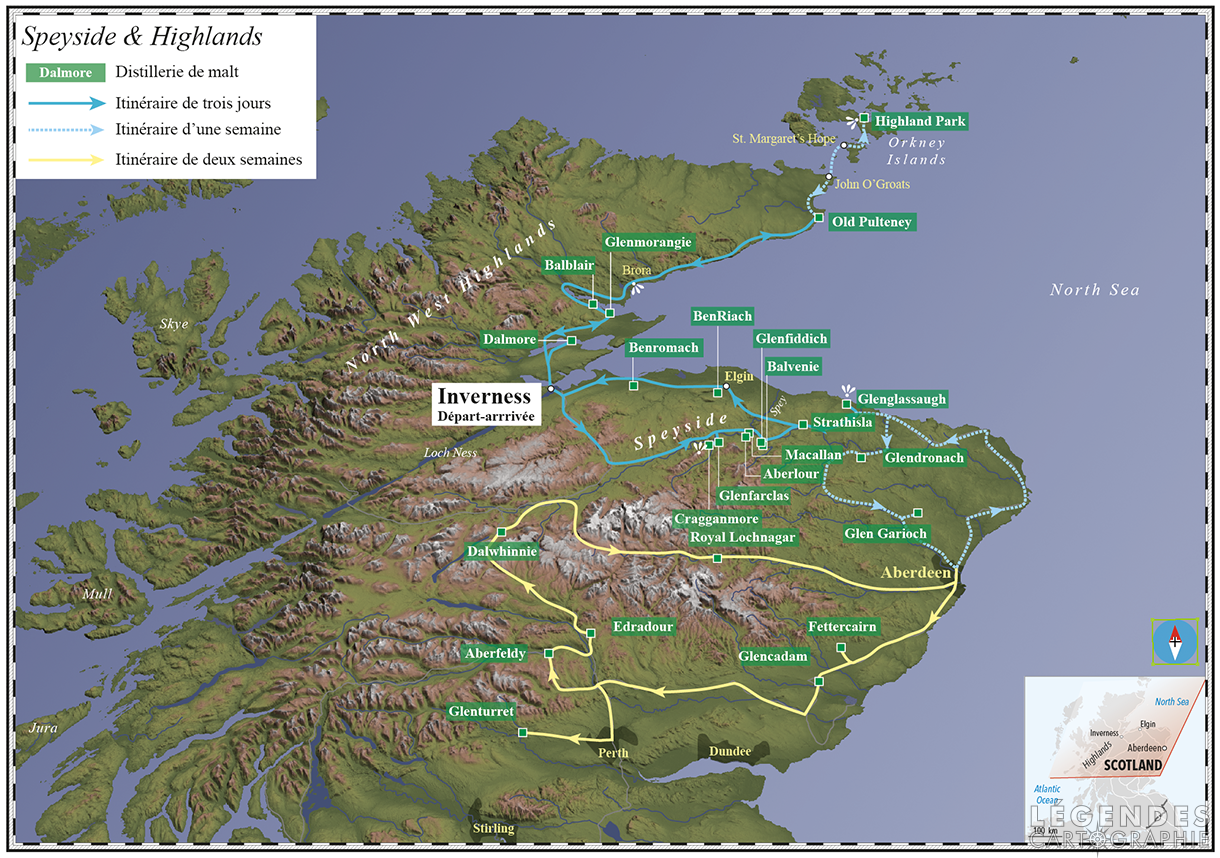 Distilleries du Speyside