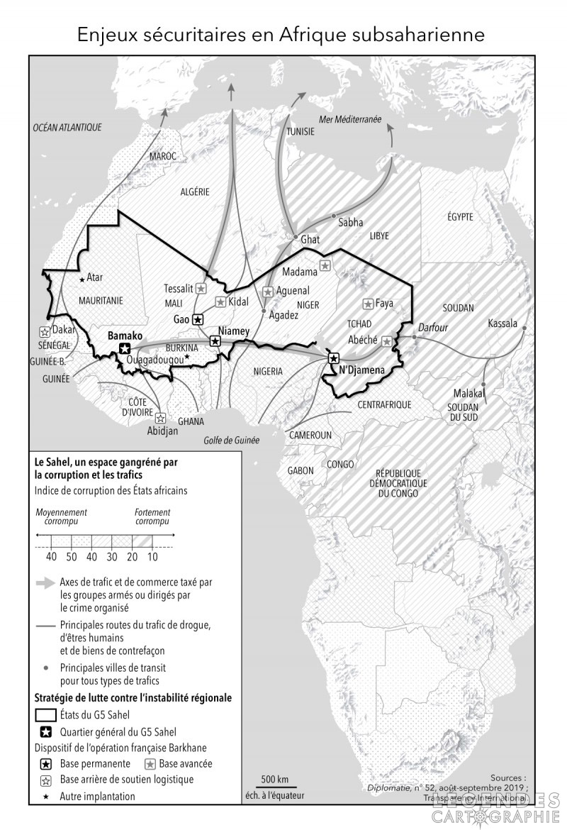 Enjeux sécuritaire en afrique subsaharienne
