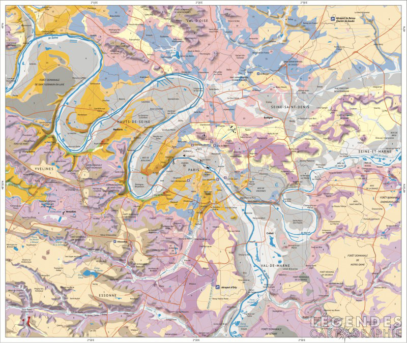 Géologie de la région de Paris