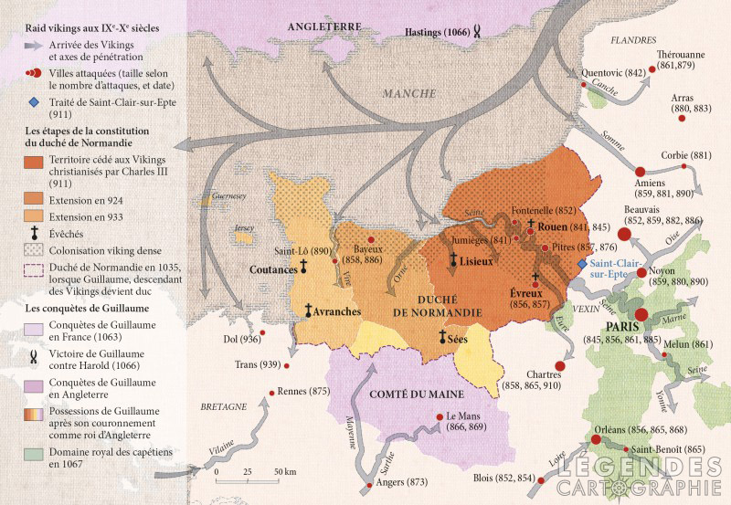 Histoire de la Normandie