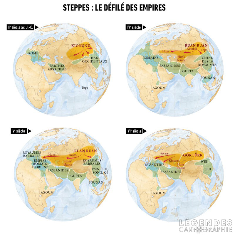 Les empires des steppes