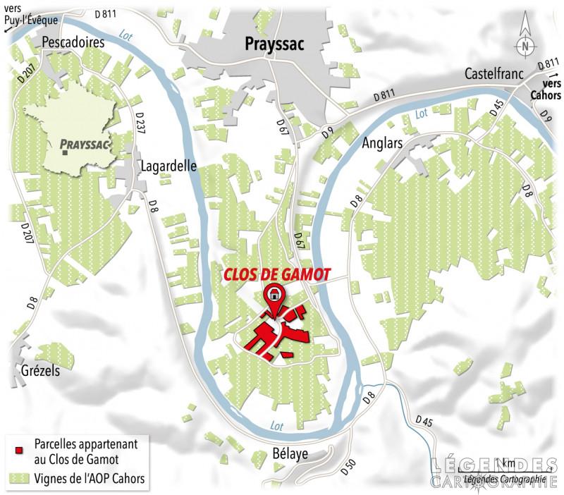 Les vignes du Clos de Gamot