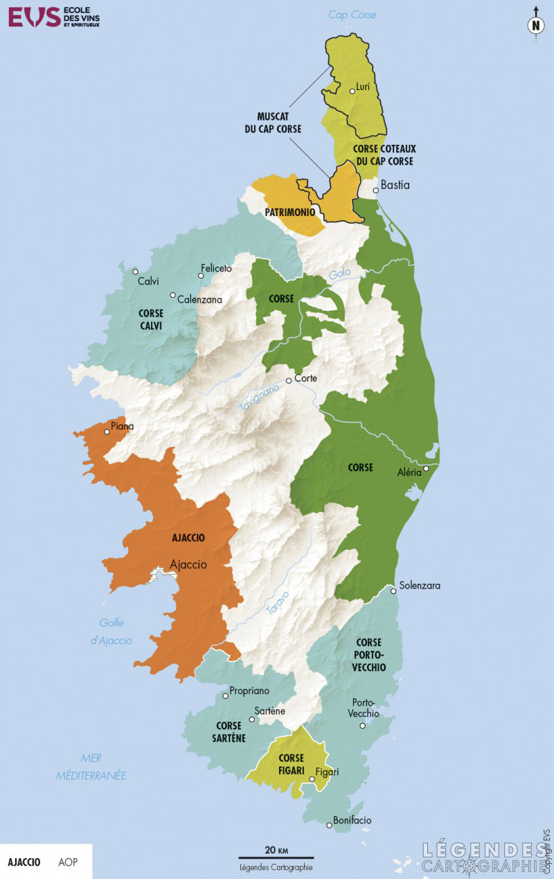 Les vins de Corse