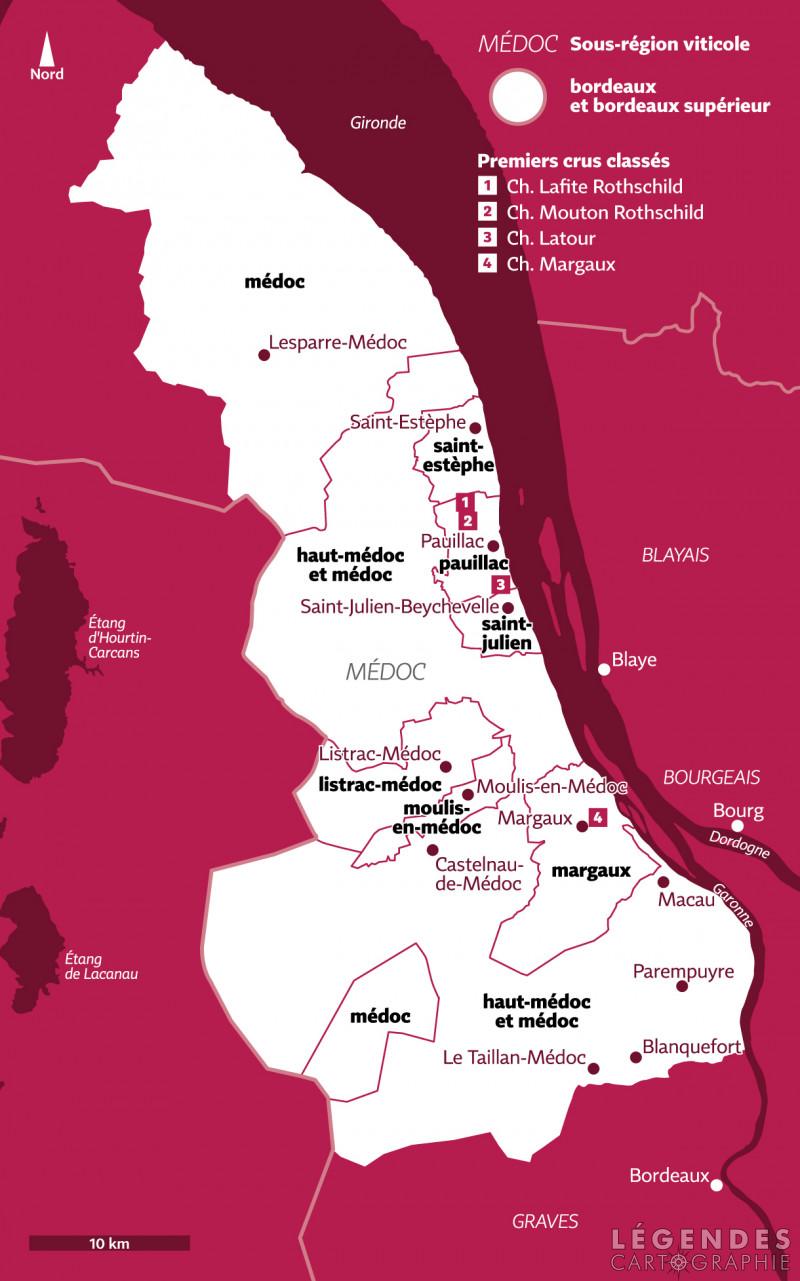 Le vignoble du Médoc