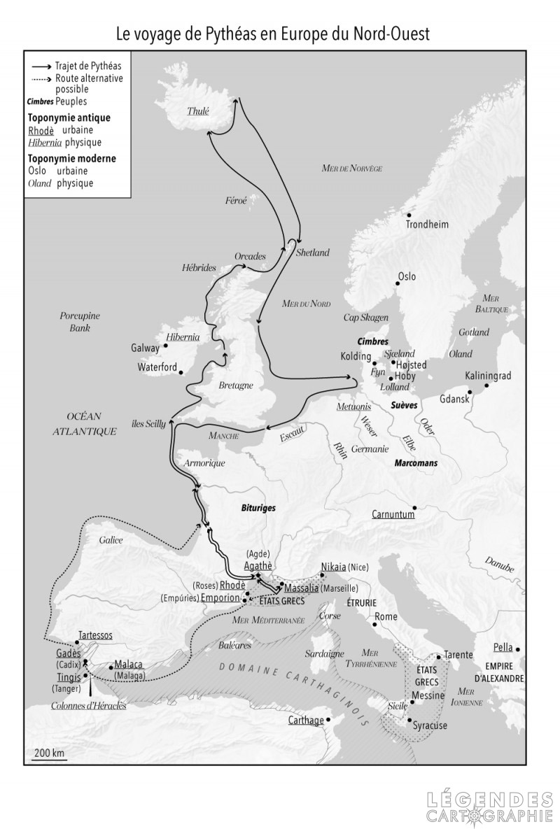 Le voyage de Pythéas
